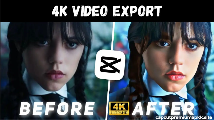 Convert low resolution videos up to 4K by using CapCut 4K Video Export feature.